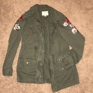 Target army jacket with embroidery!